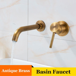 Baterie chiuveta baie, Blackswan, Tip M208, model bronz antichizat, dimensiune 20 cm