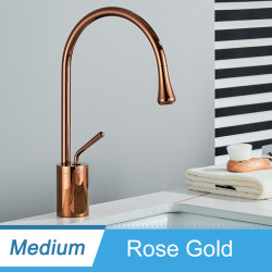 Baterie chiuveta baie, Blackswan, Tip M232, model rose gold, dimensiune 36 cm