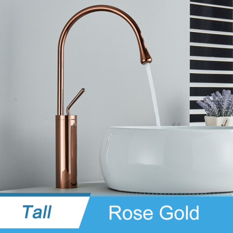Baterie chiuveta baie, Blackswan, Tip M233, model rose gold, dimensiune 46 cm