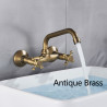 Baterie chiuveta baie, Blackswan, Tip M245, model bronz antichizat, dimensiune 26 cm