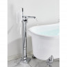 Baterie cada Free standing, Blackswan, Tip Cascada M30, model crom lucios, dimensiune 98 cm