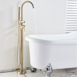 Baterie cada Free standing, Blackswan, Tip M51.1, model auriu mat, dimensiune 114cm